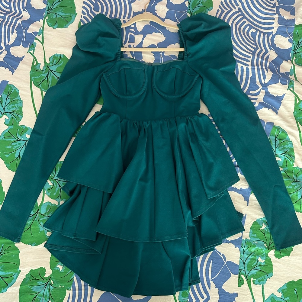 Selkie Blue Boleyn Dress Size Small New